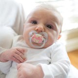 Dr. Brown's Advantage Pacifier Stage 1 0–6M Blue Glow in the Dark Pack of 2