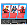 Marvel 6-Inch 3 Pack Set Including Iron Man, Captain America, and Spider-Man Action Super Hero Toys