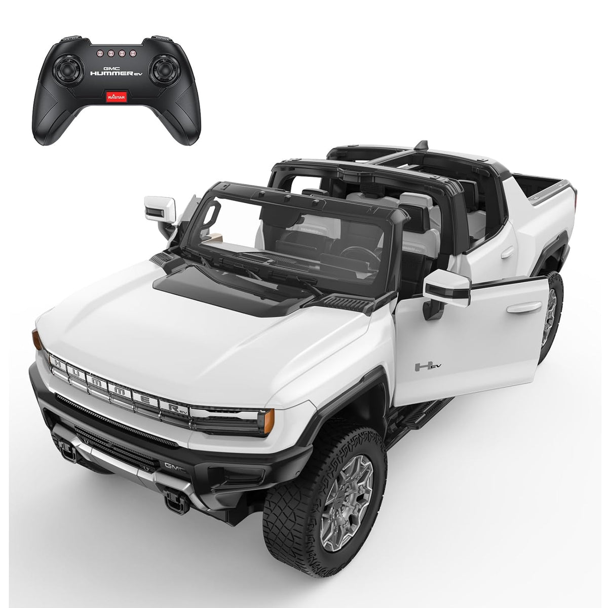 RASTAR Remote Control Car 1/16 Scale GMC Hummer EV