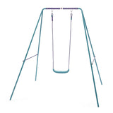 Plum Classic Metal Swing Set