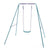 Plum Classic Metal Swing Set