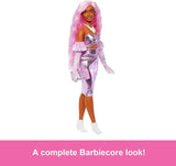 Barbie Deluxe Style Doll #1 – Pink Barbiecore Dress & Pink Hair
