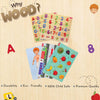 Funskool Number Wooden 123 Puzzle Shape