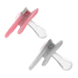 Dr. Brown's Advantage Pacifier Stage 1 0–6M Blue Glow in the Dark Pack of 2