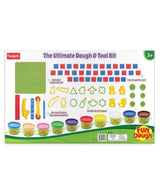 Dough Kit Funskool Fundough The Ultimate Dough & Tool Kit 10 Tubs 3Y+ – Multicolour