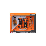 Bburago 1:43 McLaren MCL38 Miami GP 2024 F1 Twin Pack – Norris #4 & Piastri #81