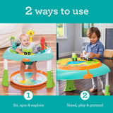 Infantino 2-in-1 Sit, Spin & Stand Entertainer & Activity Table 4M–5Y – Multicolor