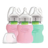 Dr. Brown's Wide Neck Glass Bottle Sleeve 150ML Pack of 1 Mint