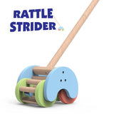 Giggles Rattle Strider Wooden Push Along 18M+ – Multicolor