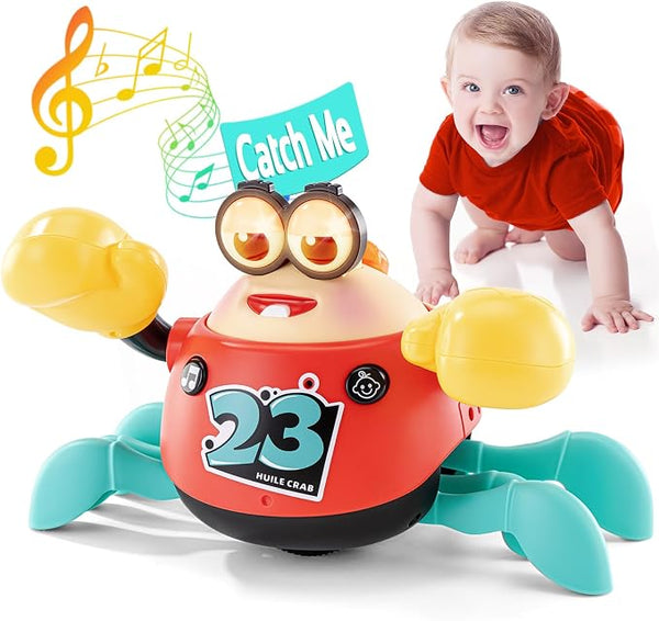 Hola Interactive Crawling Crab 26.5 × 14.5 × 19 cm Multicolor