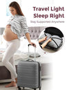 Pregnancy Pillow Momcozy W-Shaped Maternity Side Sleeper Pillow Regular – Grey