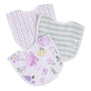 Abracadabra Muslin Bibs Set of 3 29 × 20 cm Villandry Multicolour