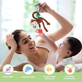 Nuluv Jittery Monkey Rattles & Teether