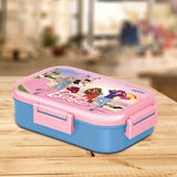Milton Flatmate Barbie Stainless Steel Lunch Box 700 ml + 200 ml Blue