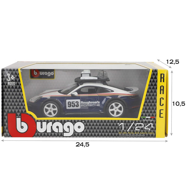 Rastar Porsche 911 Dakar Performance RC Car 1:14 – White & Blue
