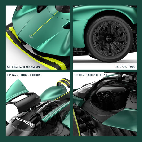 Rastar Aston Martin Valkyrie AMR Pro RC Car 1:14 Scale – Green