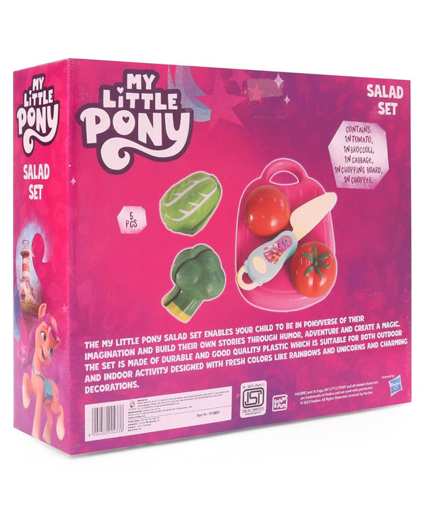 STRIDERS My Litlle Pony Realistic Sliceable Salad Set 5