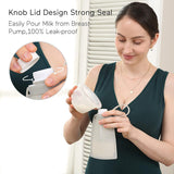Momcozy Silicone Breastmilk Storage Bags - 260 ml - Pack of 5