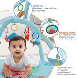 Nuluv Mermaid’s Cove Playgym for Babies, Soft Baby Play With Hanging Toy