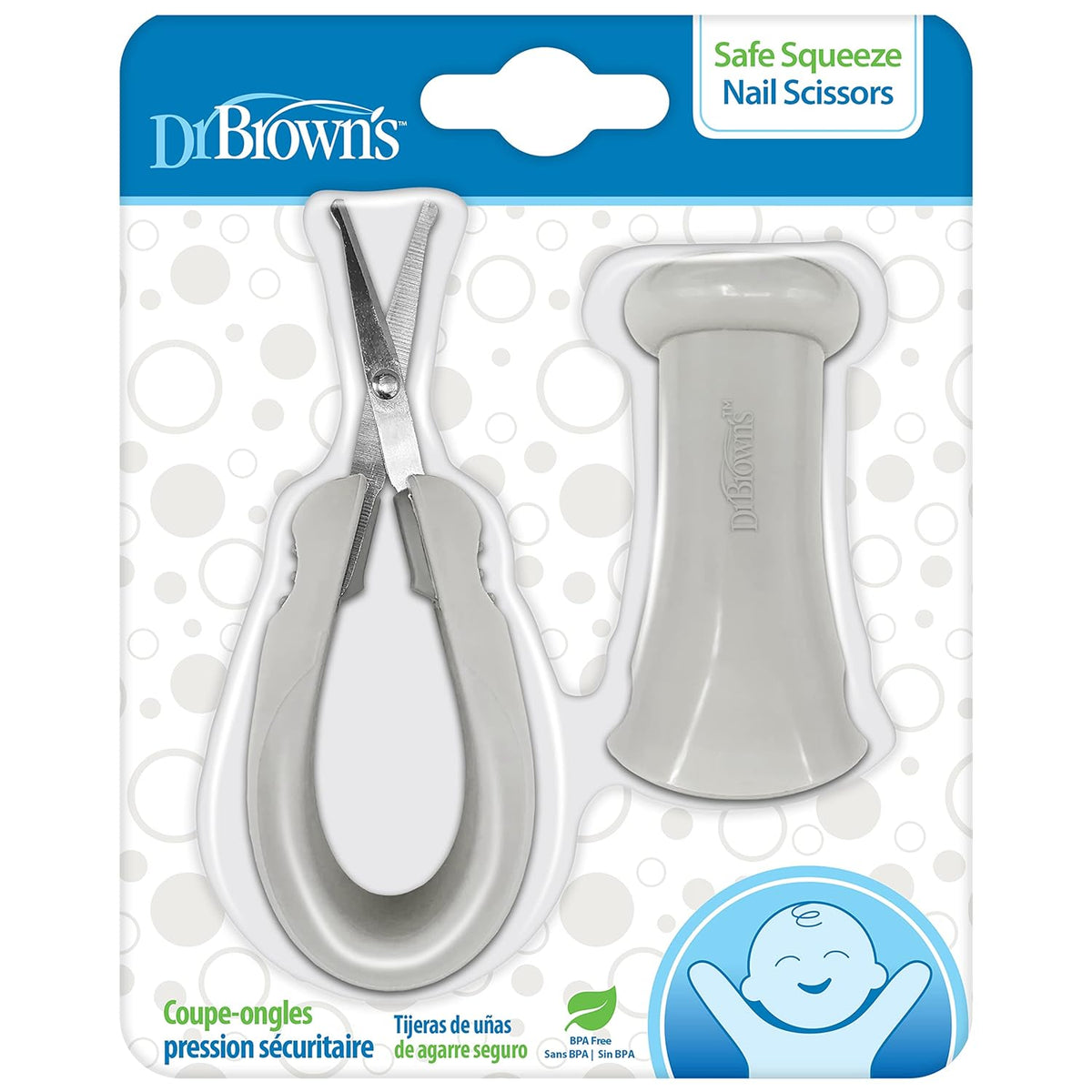Dr Browns Safe Squeeze Nail Scissors