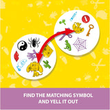 Card Game Funskool Asmodee Dobble Spot The Match 55 Cards 6Y+ – Multicolour