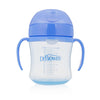 Dr Browns Soft Spout Transition Cup - Blue Deco