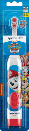 Spinbrush Battery Operated Paw Patrol Toothbrush - Red