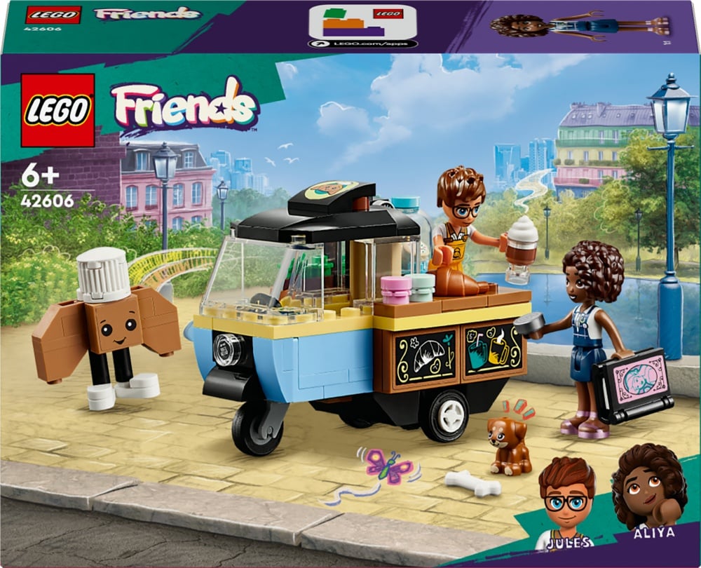 Lego Friends 42606 Mobile Bakery Food Cart 6+