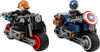 LEGO Black Widow & Captain America Motorcycles 76260 | Marvel