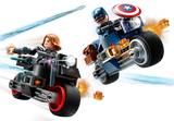 Lego Marvel 76260 Black Widow & Captain America Motorcycles 6+