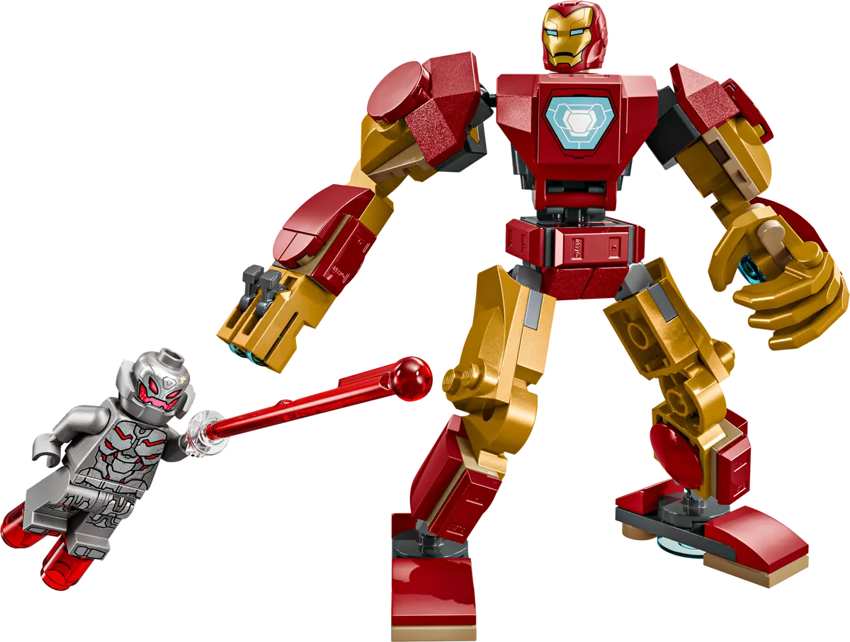 LEGO Marvel Iron Man Mech vs Ultron 101 Pieces Multicolour