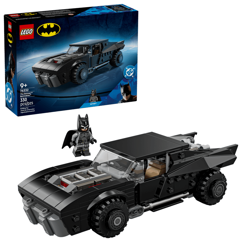LEGO DC Batman The Batman Batmobile 330 Pieces Black