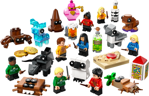 Lego Harry Potter Advent Calendar 2025, Wizard Toy for Kids 76456 Building Kit
