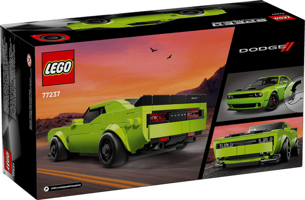 LEGO Speed ChampionsDodge Challenger SRT Hellcat Sports Car 9+ 77237