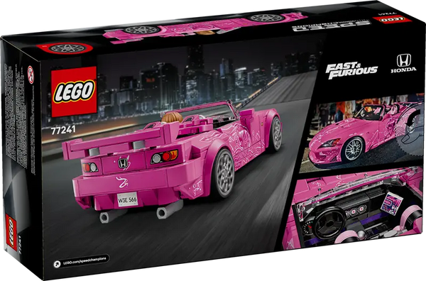 LEGO Speed Champions 2 Fast 2 Furious Honda S2000 9+ 300Pcs 77241