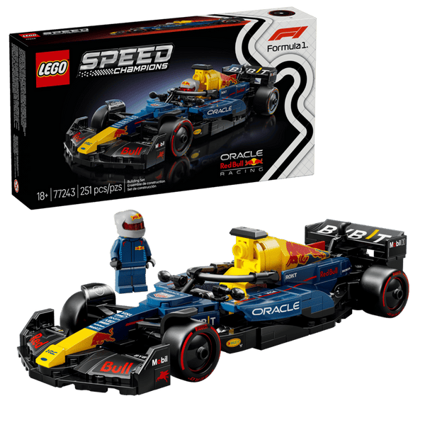 LEGO Speed Champions Oracle Red Bull Racing RB20 F1 Race Car 18+ 77243