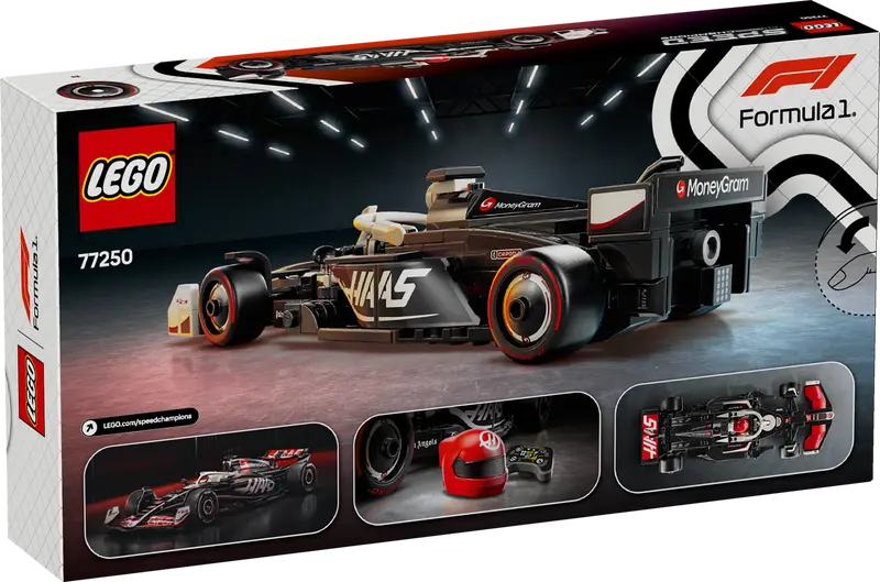 Lego Speed Champions 77250 Moneygram Haas F1¨ Team Vf-24 Race Car 10+