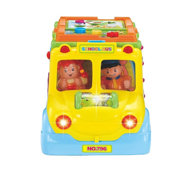 Hola Keep Me Busy School Bus 27.5 x 18 x 16 cm Multicolor
