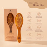 Baby Forest Sunehere Resham Neem Wood Comb for Kids One Size