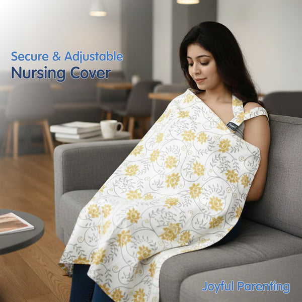 Hopop Cotton Multi-Purpose Nursing Cover - Assorted Print
