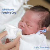 Hopop Boilable Reusable Baby Feeding Cup 35 ml Transparent