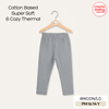 Babiano Cotton-Blend Thermal Leggings - Grey
