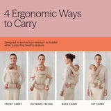 Ergobaby Omni Deluxe Baby Carrier Mesh 0-48 Months Midnight Blue