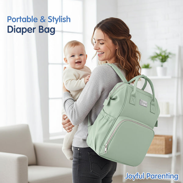 Hopop Baby Diaper Bag - Purple