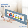 Hopop Secure Sleep Baby Bed Rail Guard - BLUE