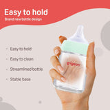 Pigeon Glass Nursing Bottle with Softlatch Nipple 160ml