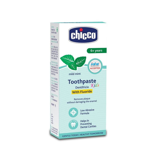 Chicco Toothpaste Mild Mint With Fluoride 6Y+ 70GM
