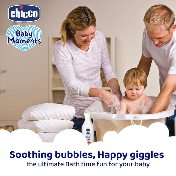 Chicco Bubble Bath with Peach Extracts 300ML 0M+