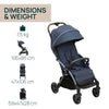 Chicco Goody XPlus Radiant Blue Stroller 0M+