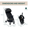 Chicco Stroller Glee Uneven Black